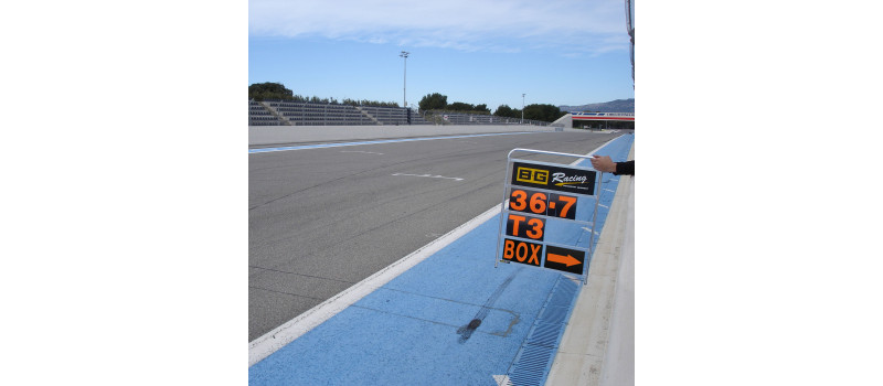 B-G Racing Pit Board BOX Panel