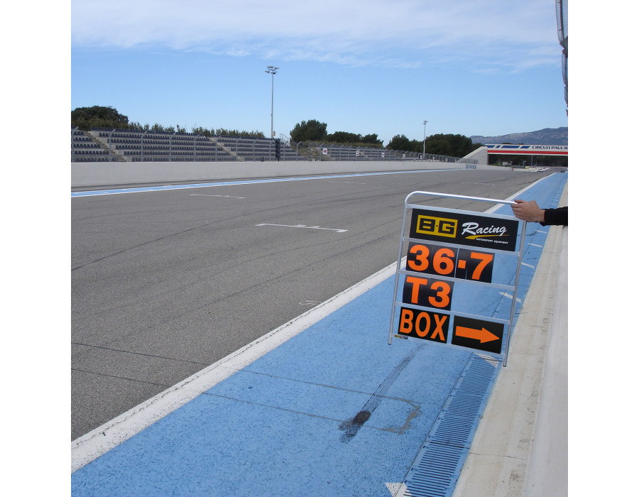 B-G Racing Pit Board BOX Panel
