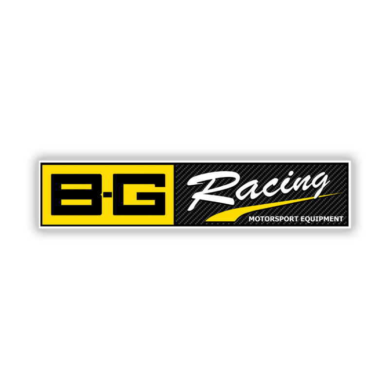 B-G Racing Sticker 30cm x 6.21cm