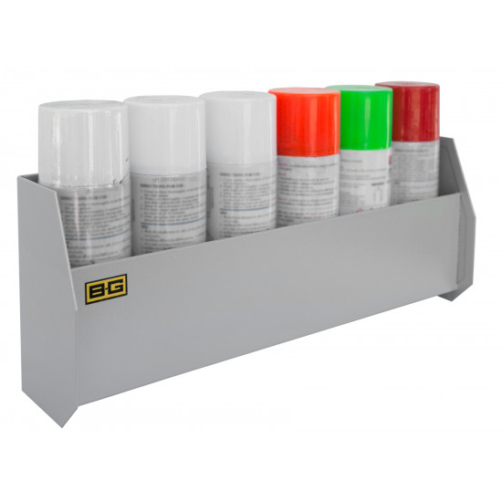 B-G Racing - Aerosol Can Shelf - Powder Coated