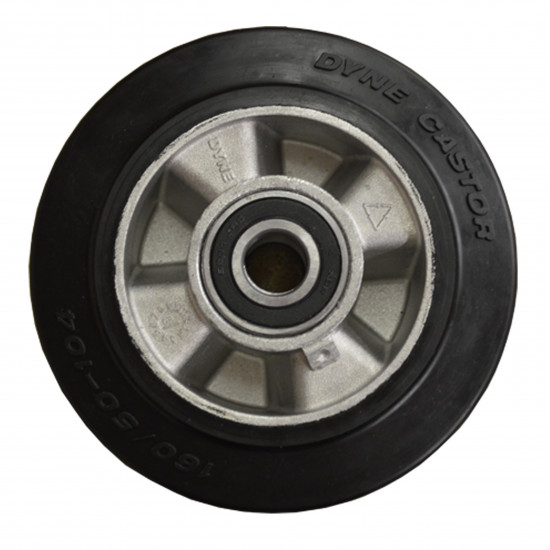 B-G Racing - 160mm Aluminium Wheel with Rubber Tread