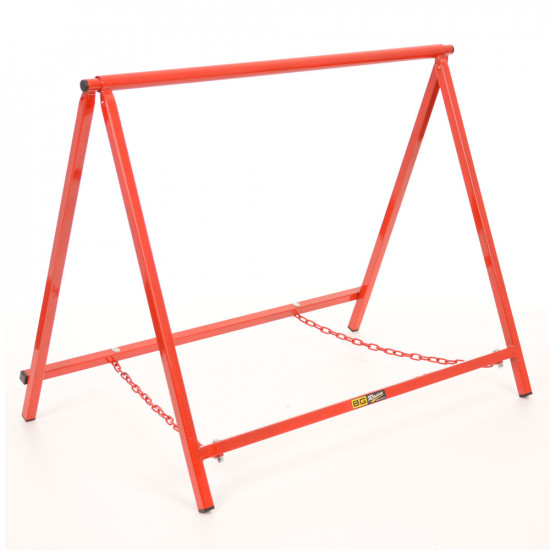 B-G Racing - Chassis Stands - Extra Large 24 Inch - Powder Coated (Red)