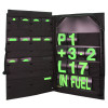 B-G Racing - Large Black Aluminium Pit Board Kit