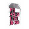 B-G Racing - Large Pink Pit Board Number Set