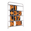 B-G Racing - Standard Silver Aluminium Pit Board