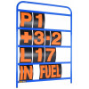 B-G Racing - Standard Blue Aluminium Pit Board