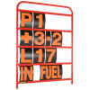 B-G Racing - Standard Red Aluminium Pit Board Kit