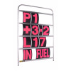 B-G Racing - Standard Pink Pit Board Number Set