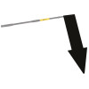 B-G Racing - Pit Stop Lollipop - ABS Arrow Sign