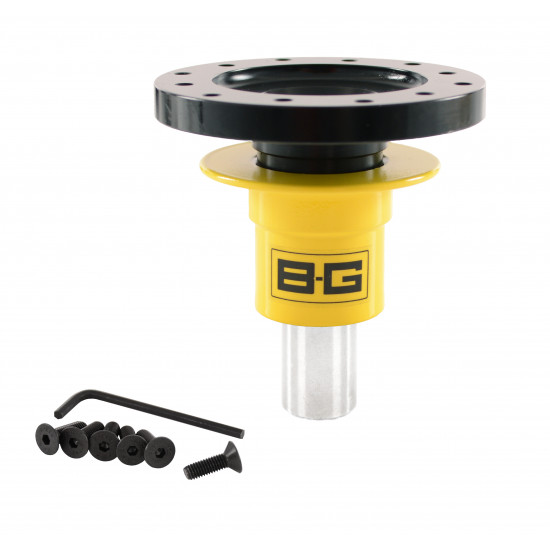 B-G Racing - Steering Wheel Quick Release - Weld-On - 6 Point