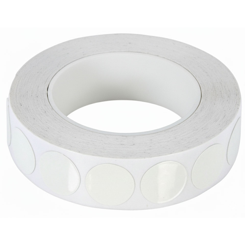 B-G - Aluminium Self-Adhesive White Tape Discs