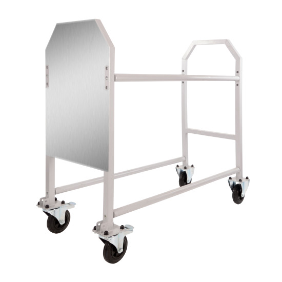 B-G Racing – Wheel & Tyre Trolley End Frame Panel – Full Size - Aluminium