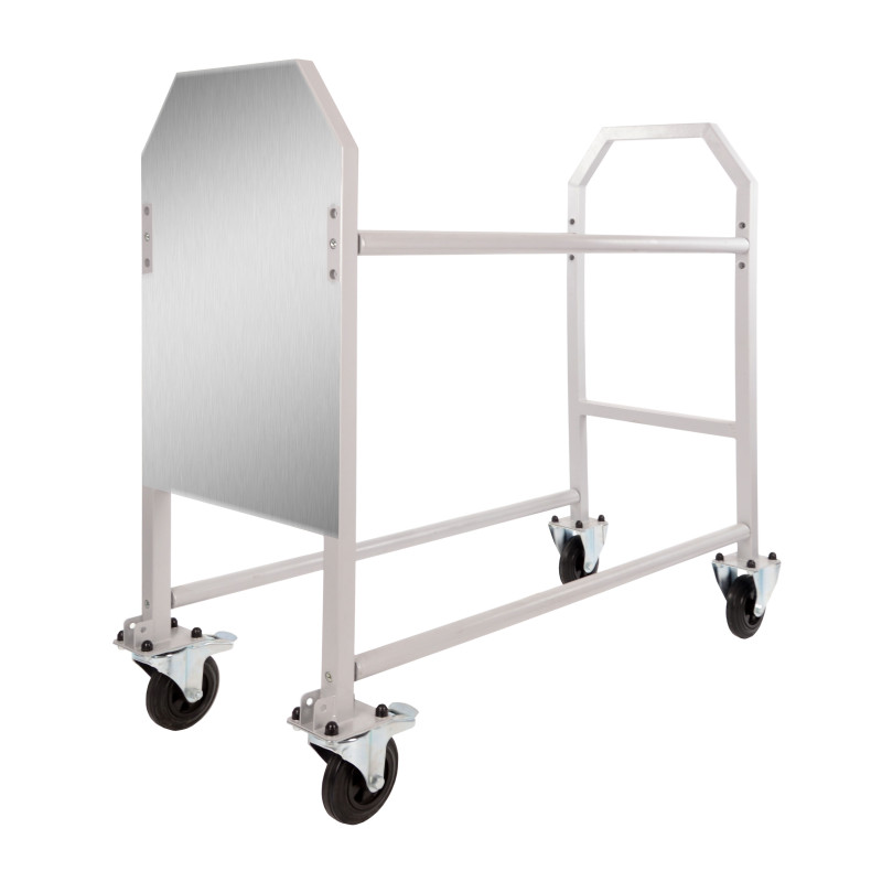 B-G Racing – Wheel & Tyre Trolley End Frame Panel – Full Size - Aluminium